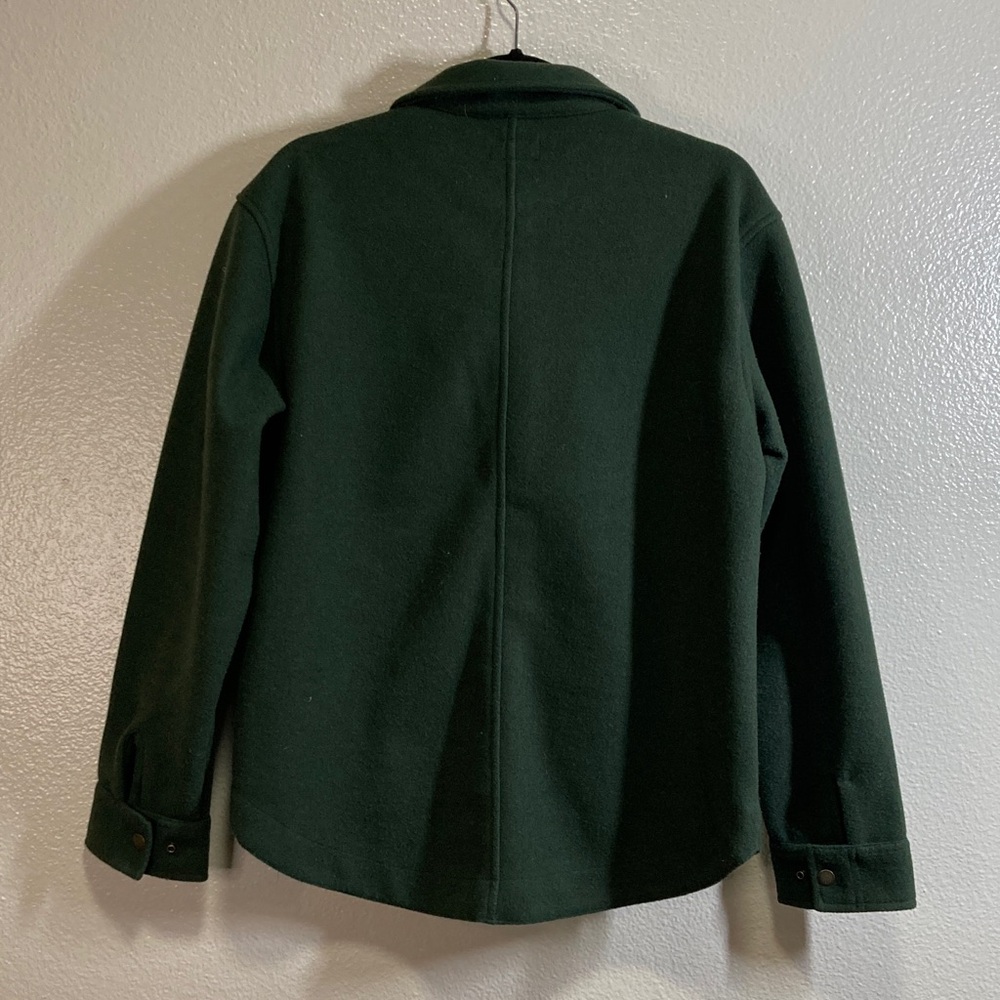 Brixton Durham Shirt Jacket Shacket Deep Forest Green Cabincore Utilitarian sz M - Picture 6 of 12